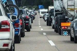 image of traffic on a road