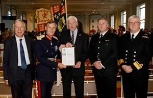 Image of Silver Award in the Ministry of Defence’s Employer Recognition Awards