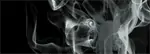 Smoke on a black background