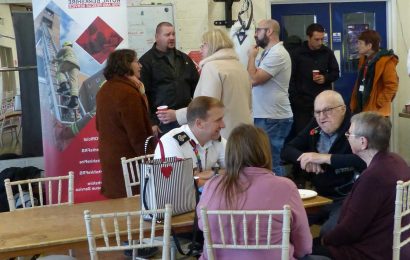 Armed Forces Veterans' Hub event at Newbury Fire Station