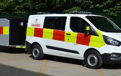 A Royal Berkshire Fire and Rescue Service van