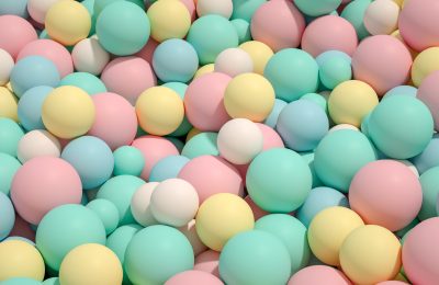 multi coloured balls