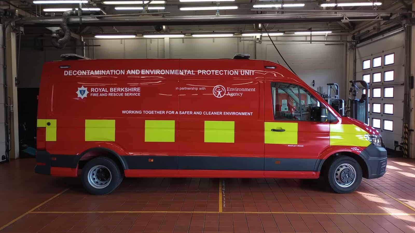 The new Decontamination and Environmental Protection Unit (DEPU)